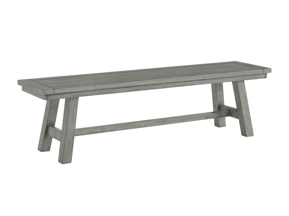 Martin Svensson Home -  Beach House Bench in Dove Grey - 5603935