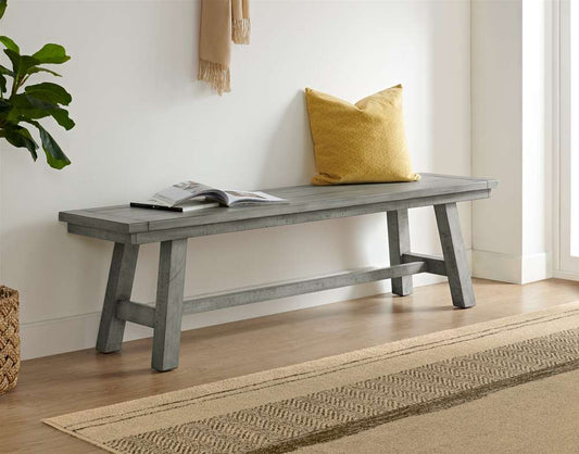 Martin Svensson Home -  Beach House Bench in Dove Grey - 5603935 veiw 1