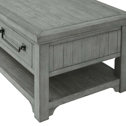 Martin Svensson Home -  Beach House Dove Grey 2-Drawer Coffee Table - 860229 veiw 3
