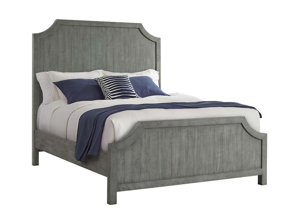 Martin Svensson Home -  Beach House Queen Panel Bed, Dove Grey - 68041A veiw 1