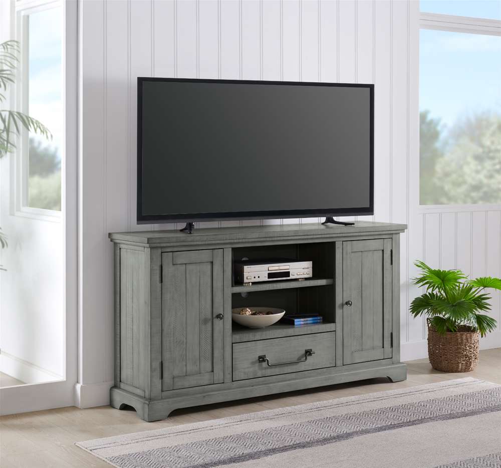 Martin Svensson Home -  Beach House TV Stand, Dove Grey - 909199 veiw 3