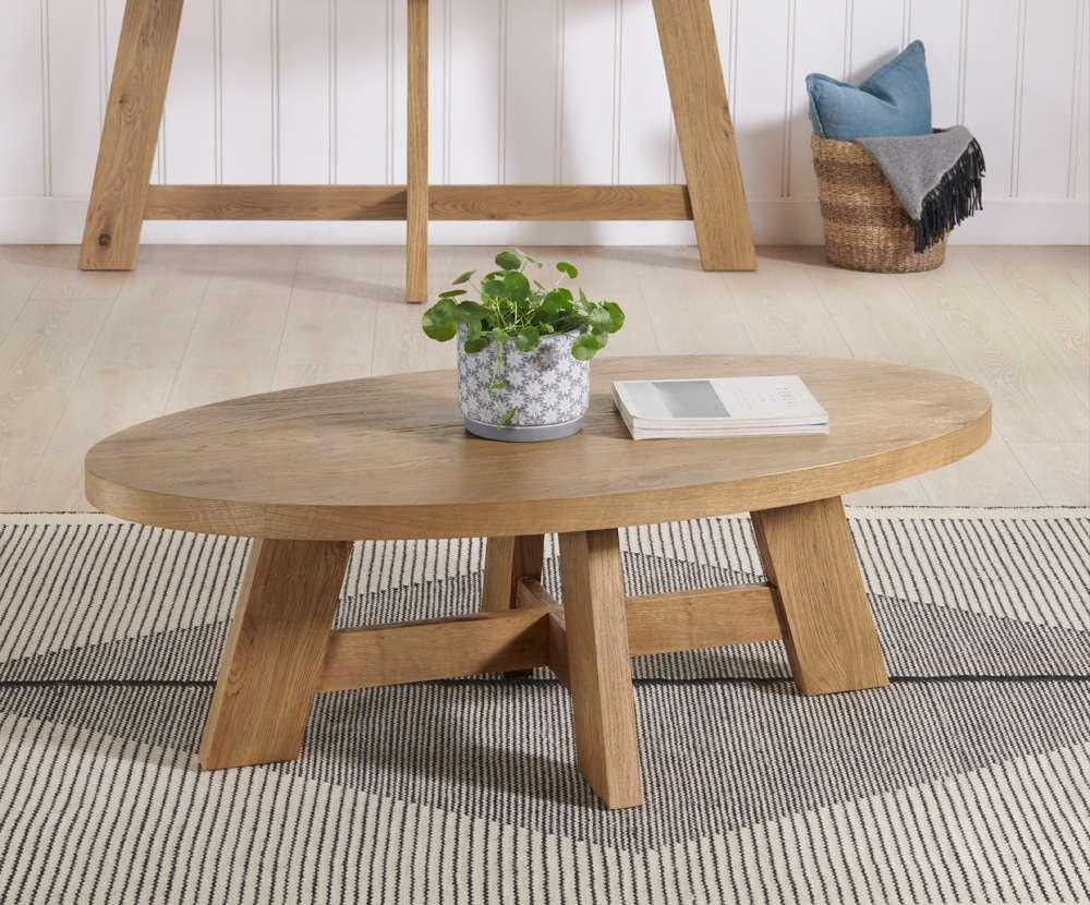 Martin Svensson Home - BoHo Natural Oval Coffee Table - 8706724 veiw 4