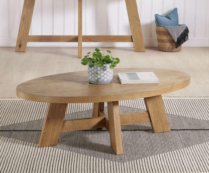 Martin Svensson Home - BoHo Natural Oval Coffee Table - 8706724 veiw 4