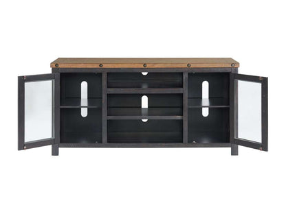 Martin Svensson Home -  Bolton TV Stand, Black Stain and Natural - 909826 veiw 4