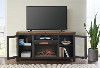 Martin Svensson Home -  Bolton TV Stand, Black Stain and Natural - 909826 veiw 5