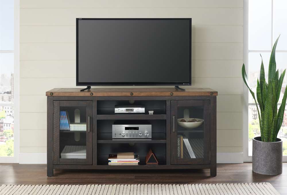 Martin Svensson Home -  Bolton TV Stand, Black Stain and Natural - 909826 veiw 6