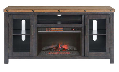 Martin Svensson Home -  Bolton TV Stand, Black Stain and Natural - 909826 veiw 7