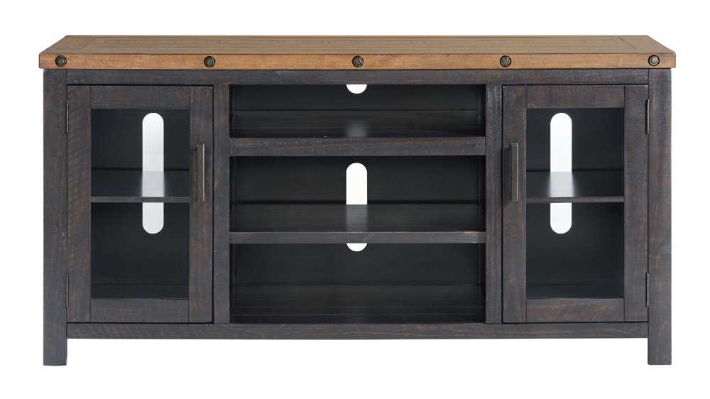 Martin Svensson Home -  Bolton TV Stand, Black Stain and Natural - 909826 veiw 8