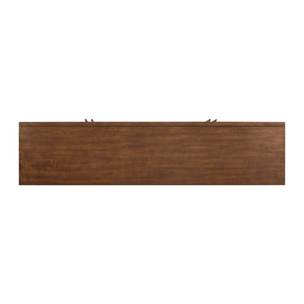 Martin Svensson Home - Classic Mid-Century Modern 4-Door Cinnamon Brown TV Stand - 909444 veiw 5