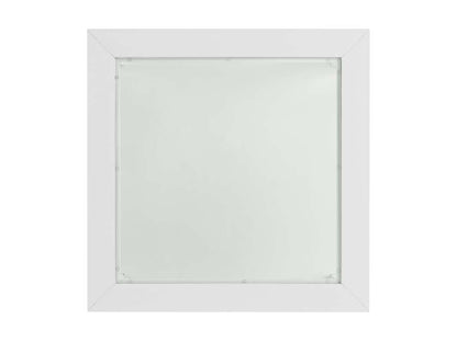 Martin Svensson Home - Cordero 24in Glass Top End Table, White - 830233 veiw 3