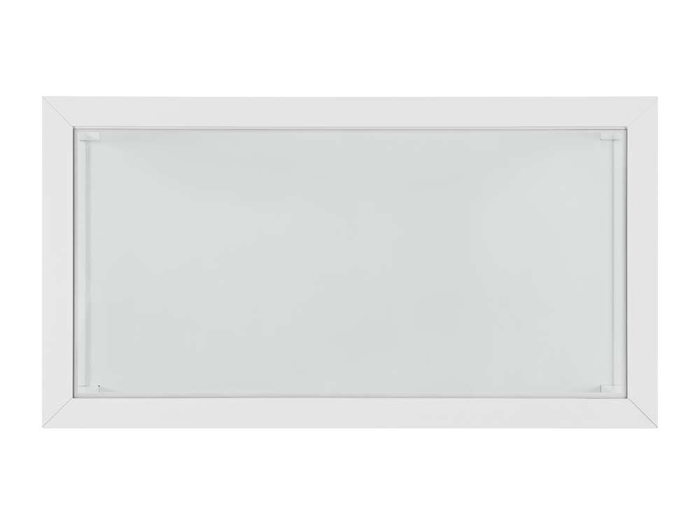 Martin Svensson Home - Cordero 48in Glass Top Coffee Table, White - 830223 veiw 4