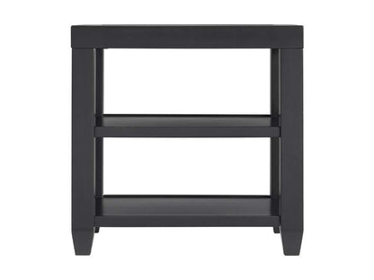 Martin Svensson Home- Cordero Glass Top Chairside Table, Black -830272 veiw 3