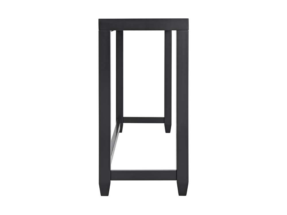 Martin Svensson Home- Cordero Glass Top Console Bar Table and Stool Set, Black -830262 veiw 2