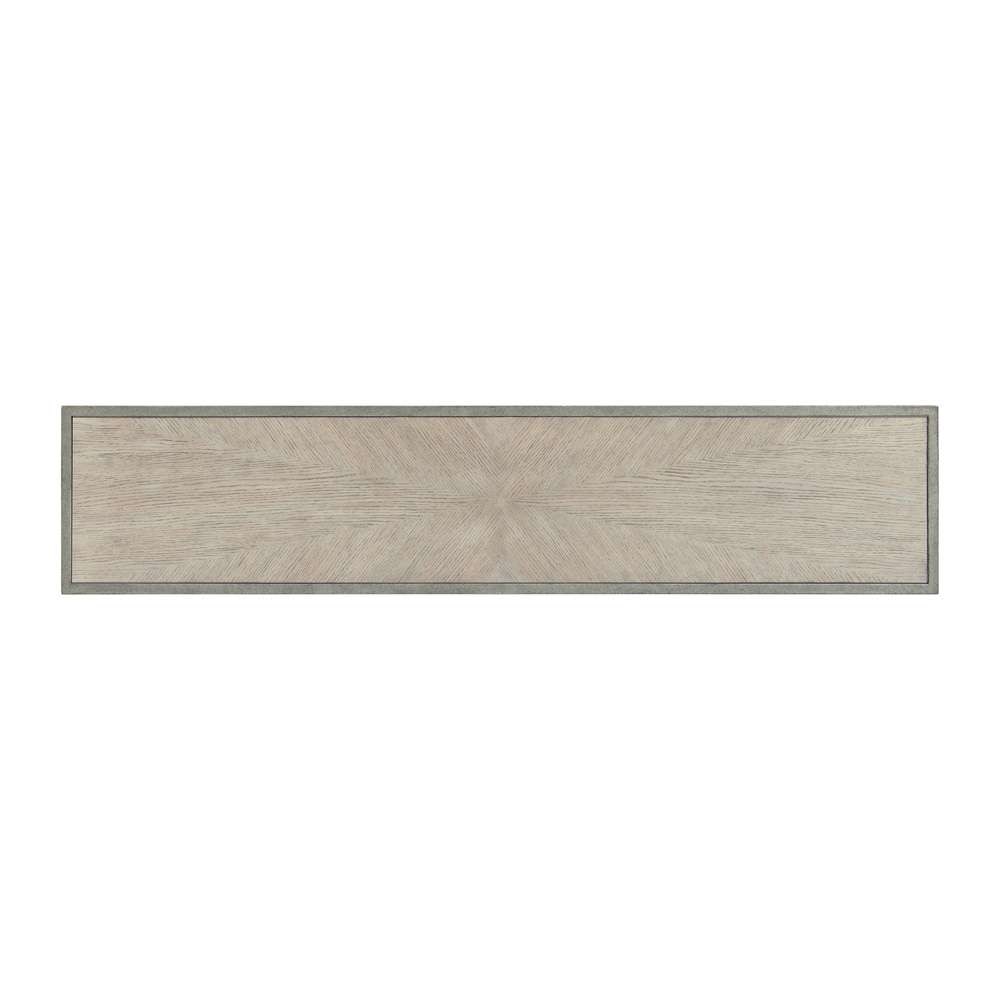 Martin Svensson Home - Corfu Wood and Metal Rectangle Sofa Console Table - 8150144 veiw 3