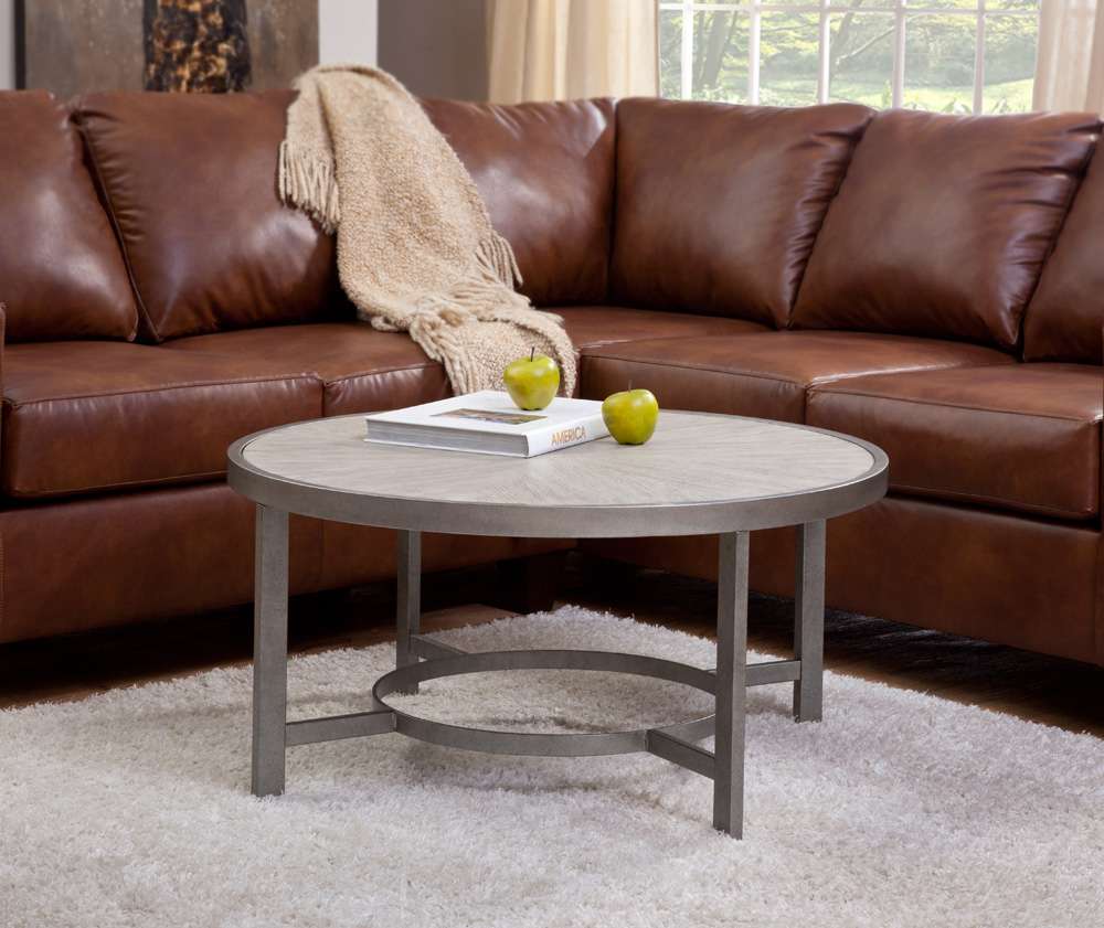 Martin Svensson Home - Corfu Wood and Metal Round Coffee Table - 8150124 veiw 4