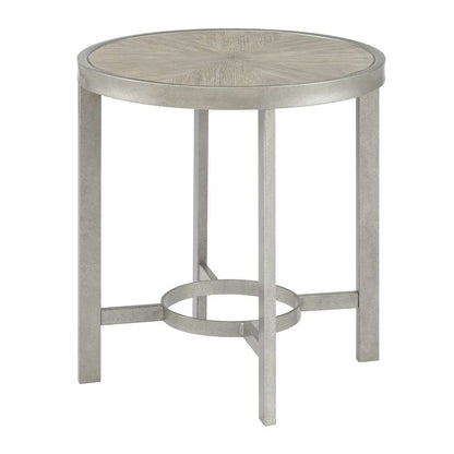 Martin Svensson Home - Corfu Wood and Metal Round End Table - 8150134 veiw 1