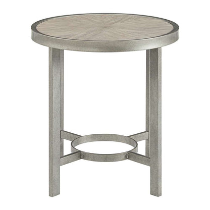 Martin Svensson Home - Corfu Wood and Metal Round End Table - 8150134 veiw 3