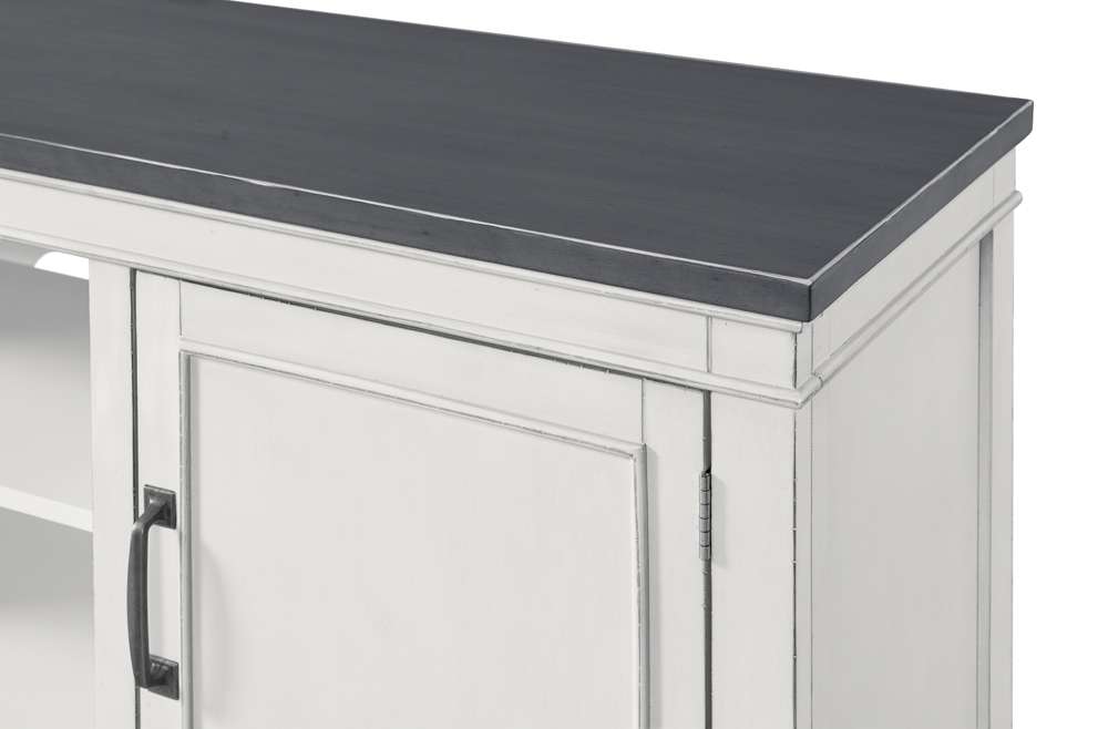 Martin Svensson Home -  Del Mar 70in TV Stand, White and Grey - 910129 veiw 6