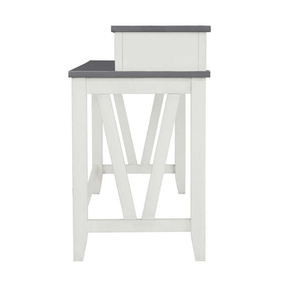Martin Svensson Home -  Del Mar  Antique White and Grey Console Bar Table and Stool Set  - 820169 veiw 7