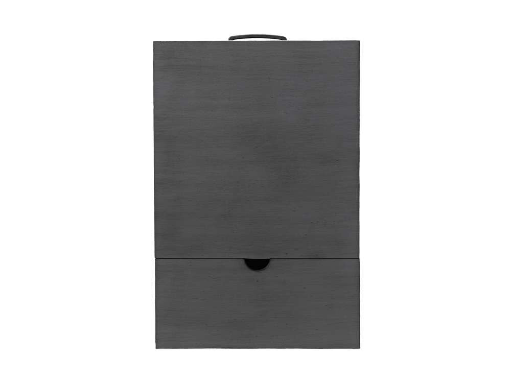 Martin Svensson Home- Del Mar Chairside Table with Power, Antique White and Grey -810179 veiw 12
