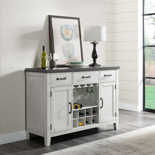 Martin Svensson Home -  Del Mar Server, Antique White and Grey - 5202936 veiw 1