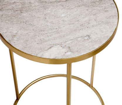 Martin Svensson Home - Dolly Genuine Marble Top Nesting Tables (large) - 3702415 veiw 4