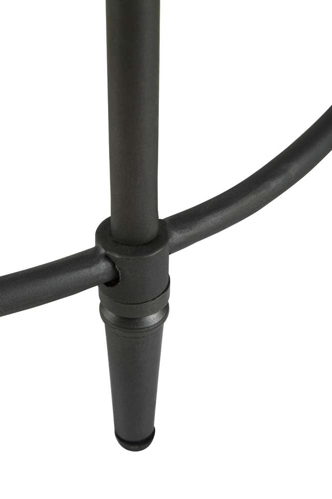 Martin Svensson Home  - Fenway 22in Solid Wood and Metal Mango Round End Table - 8714221 veiw 4