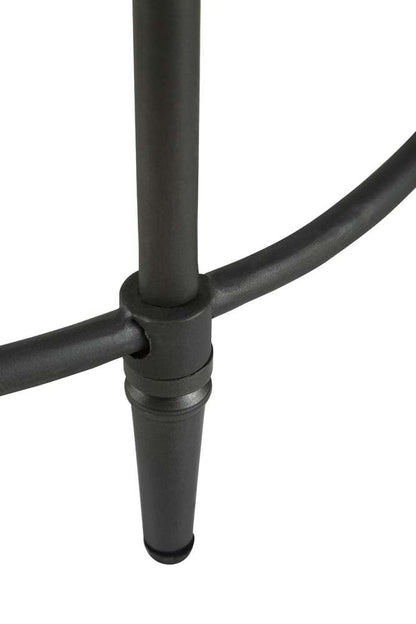 Martin Svensson Home  - Fenway 22in Solid Wood and Metal Mango Round End Table - 8714221 veiw 4