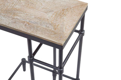 Martin Svensson Home - Fenway Solid Wood Square End Table in Pickled Mango - 8714327 veiw 3