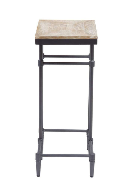 Martin Svensson Home - Fenway Solid Wood Square End Table in Pickled Mango - 8714327 veiw 4