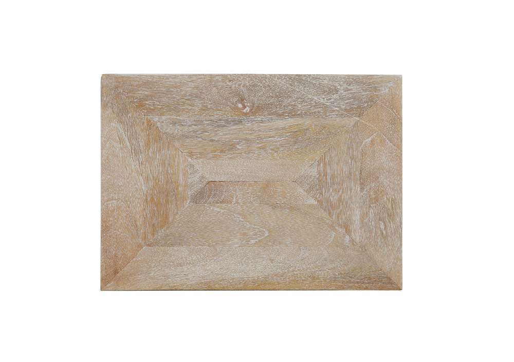 Martin Svensson Home - Fenway Solid Wood Square End Table in Pickled Mango - 8714327 veiw 5