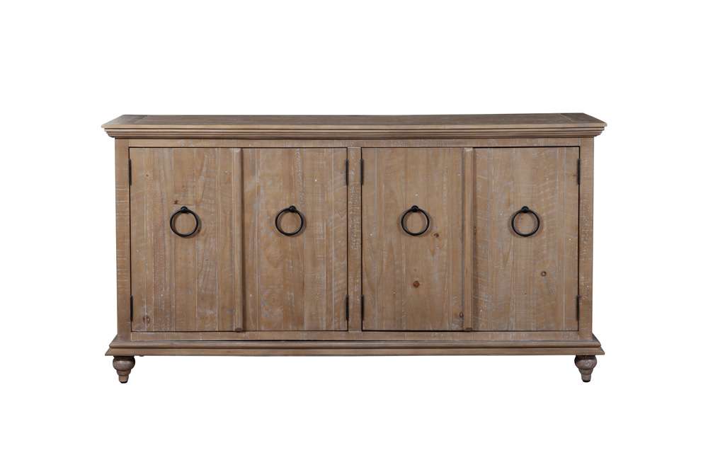 Martin Svensson Home - Garden District Rustic Driftwood Solid Wood TV Stand - 909188 veiw 2