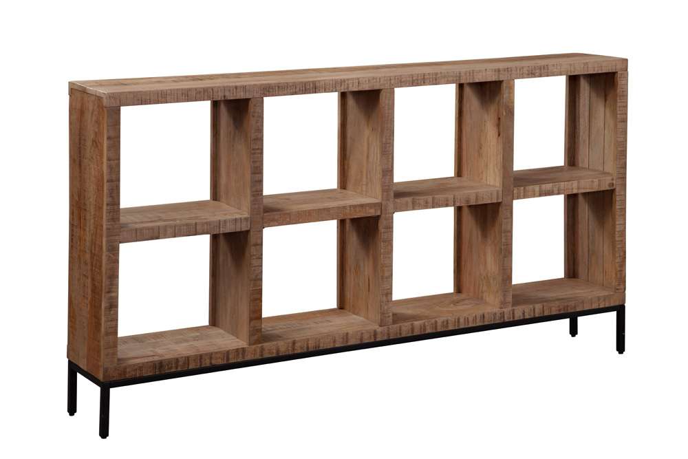 Martin-Svensson-Home - Jordan Natural Brown Wood Console Bookcase  - 37150132 veiw 1