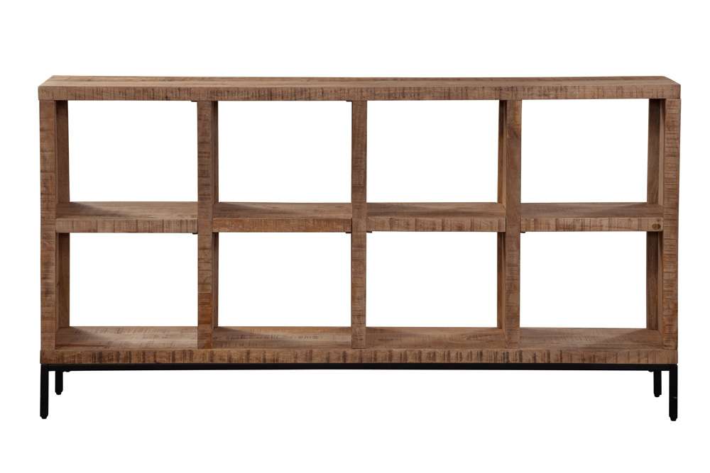 Martin-Svensson-Home - Jordan Natural Brown Wood Console Bookcase  - 37150132 veiw 2