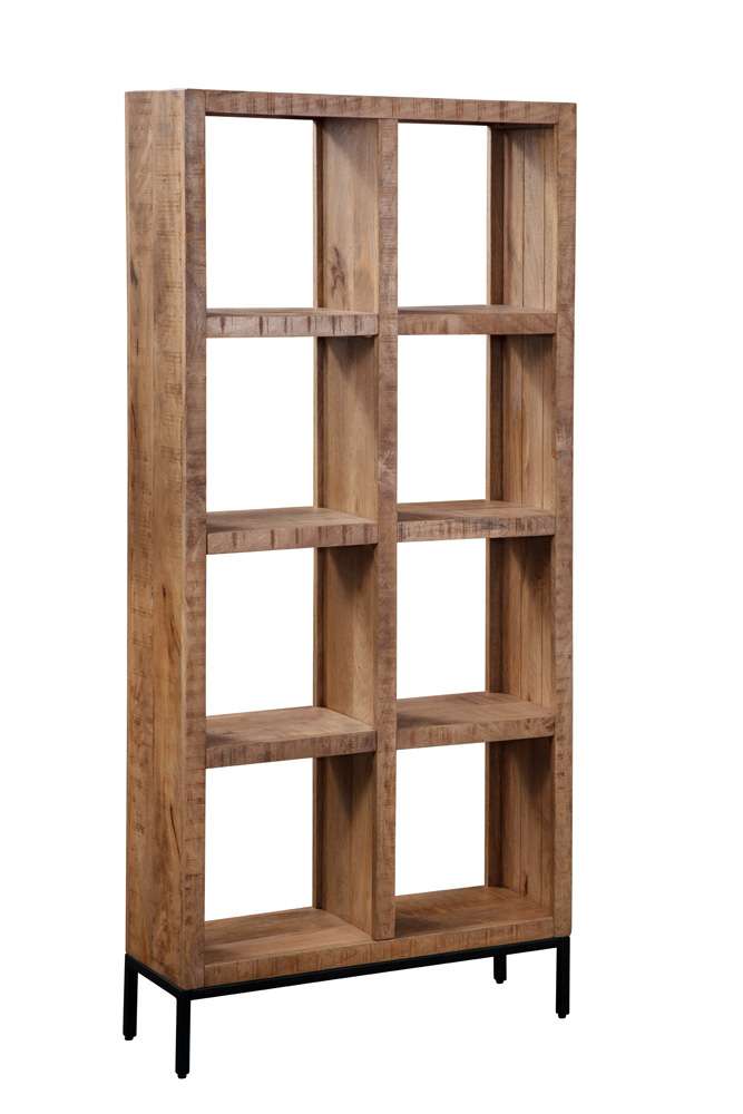 Martin Svensson Home - Jordan Natural Brown Wood Etagere Bookcase - 37150168 veiw 1