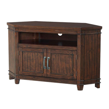 Martin Svensson Home -  La Jolla 50in Corner TV Stand, Coffee Walnut - 910137 veiw 2