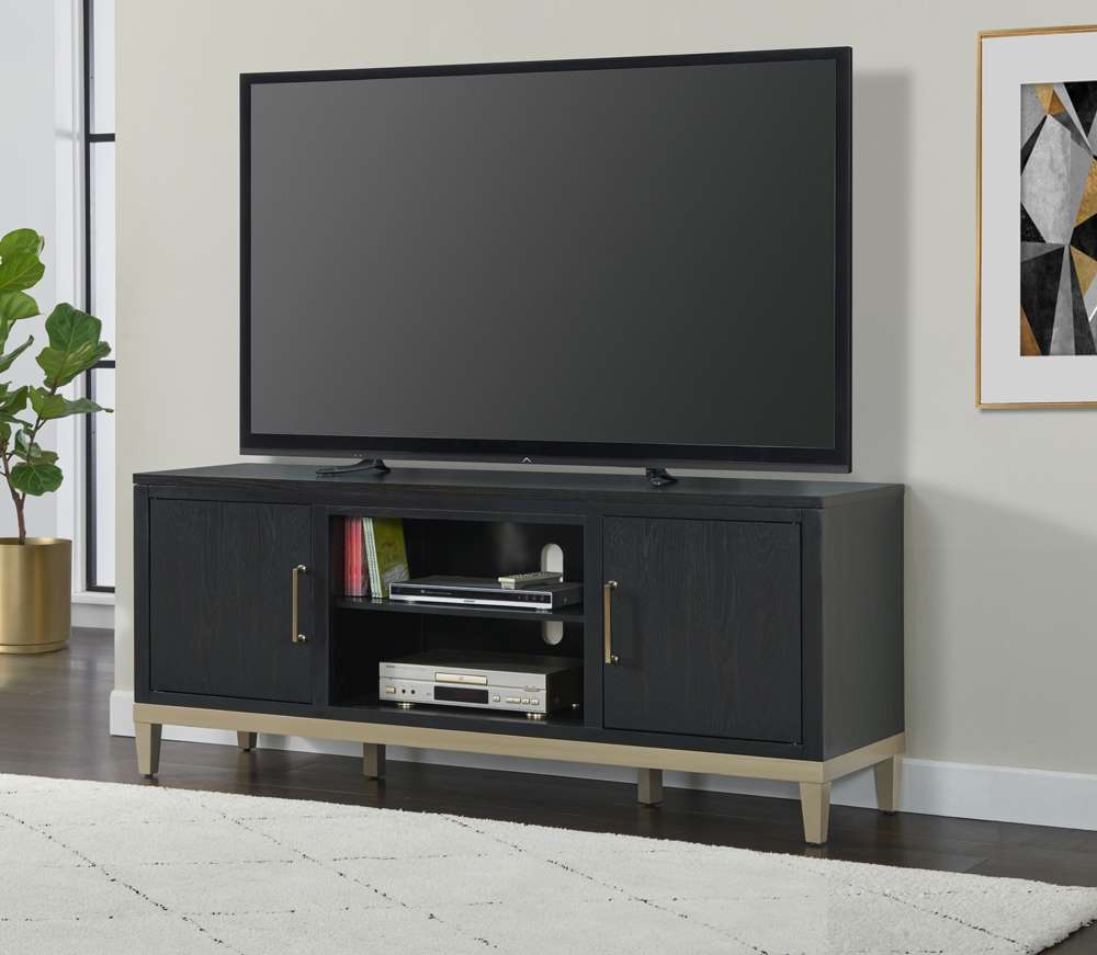 Martin Svensson Home -  Manhattan TV Stand, Black Coffee - 910188 veiw 1
