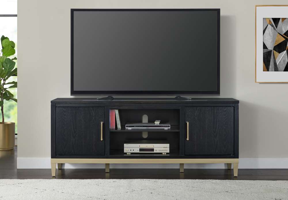 Martin Svensson Home -  Manhattan TV Stand, Black Coffee - 910188 veiw 3
