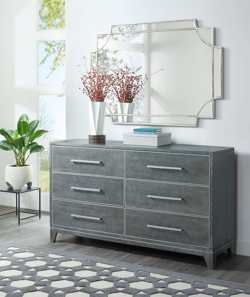 Martin Svensson Home -  Memphis 6 Drawer Dresser - 6804906 veiw 2