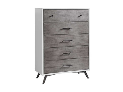 Martin Svensson Home -  Mid Century Modern Chest White, Grey, Black  - 6808925 veiw 2
