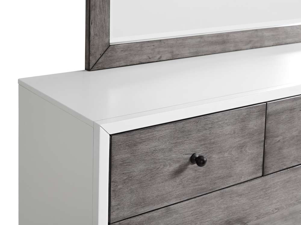 Martin Svensson Home -  Mid Century Modern Dresser White, Grey, Black  - 6808906 veiw 4