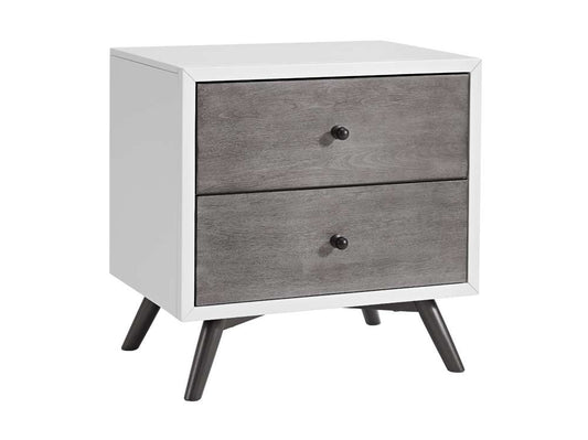 Martin Svensson Home -  Mid Century Modern Night Stand White, Grey, Black  - 6808922 veiw 2