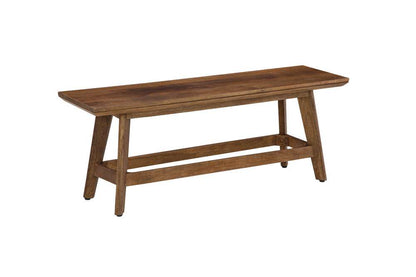 Martin Svensson Home - Mid-Century Modern Solid Wood Warm Cinnamon Dining Bench - 5713035 veiw 1