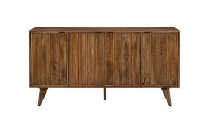 Martin Svensson Home - Mid-Century Modern Solid Wood Warm Cinnamon Server with Storage - 5713036 veiw 5