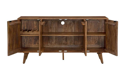 Martin Svensson Home - Mid-Century Modern Solid Wood Warm Cinnamon Server with Storage - 5713036 veiw 6