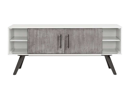 Martin Svensson Home -  Mid Century Modern TV Console, White, Grey, Black (Multi) - 908019 veiw 5
