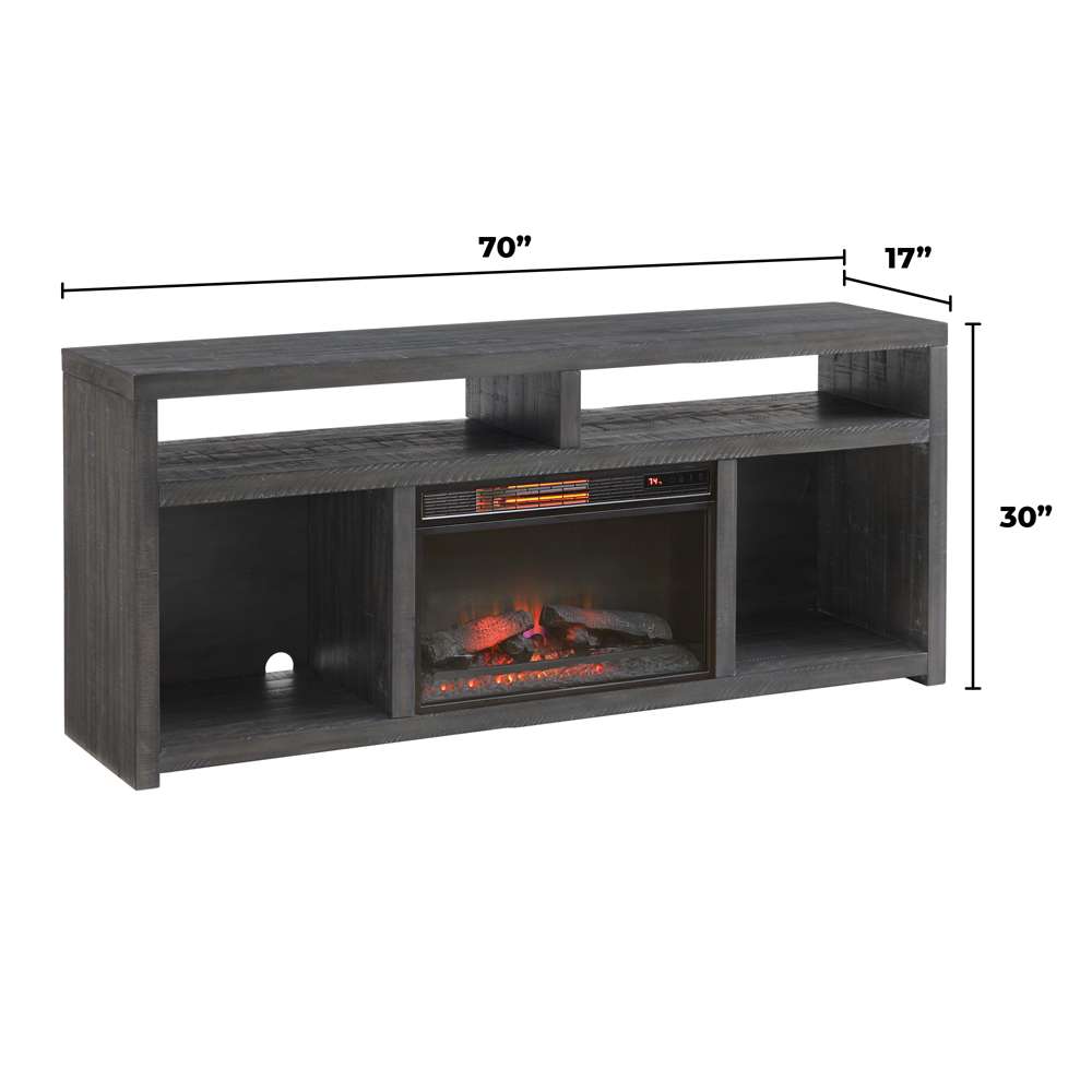Martin Svensson Home -  Mid Century Modern TV Console, White, Grey, Black (Multi) - 908019 veiw 7