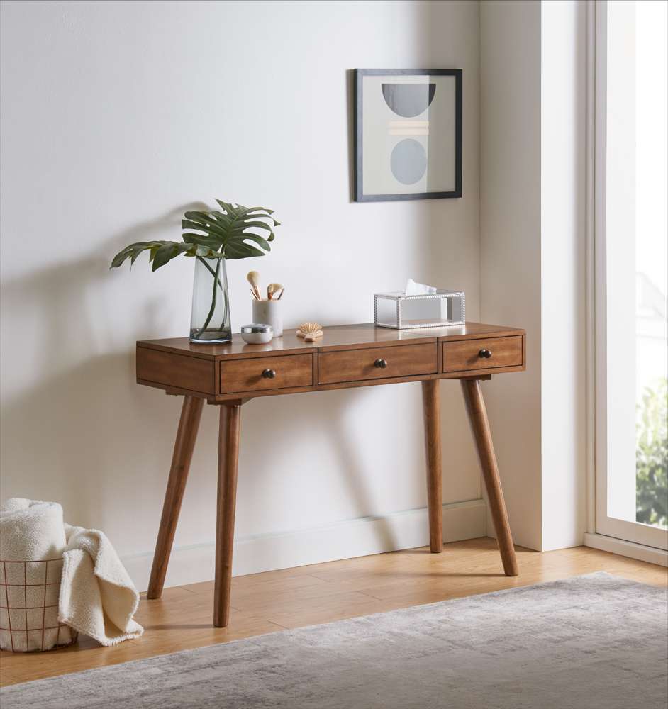 Martin Svensson Home -  Mid Century Modern Vanity/Desk Cinnamon - 6808828 veiw 2