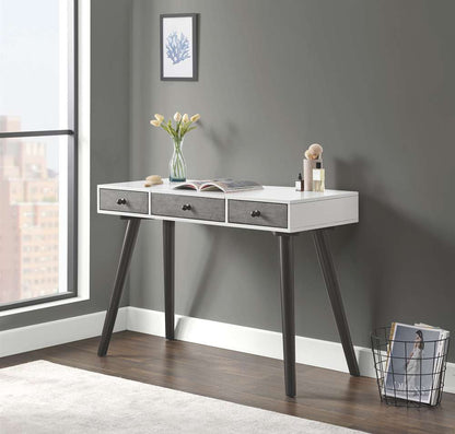 Martin Svensson Home -  Mid Century Modern Vanity/Desk White, Grey, Black  - 6808928 veiw 1