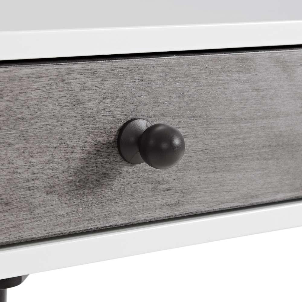Martin Svensson Home -  Mid Century Modern Vanity/Desk White, Grey, Black  - 6808928 veiw 2